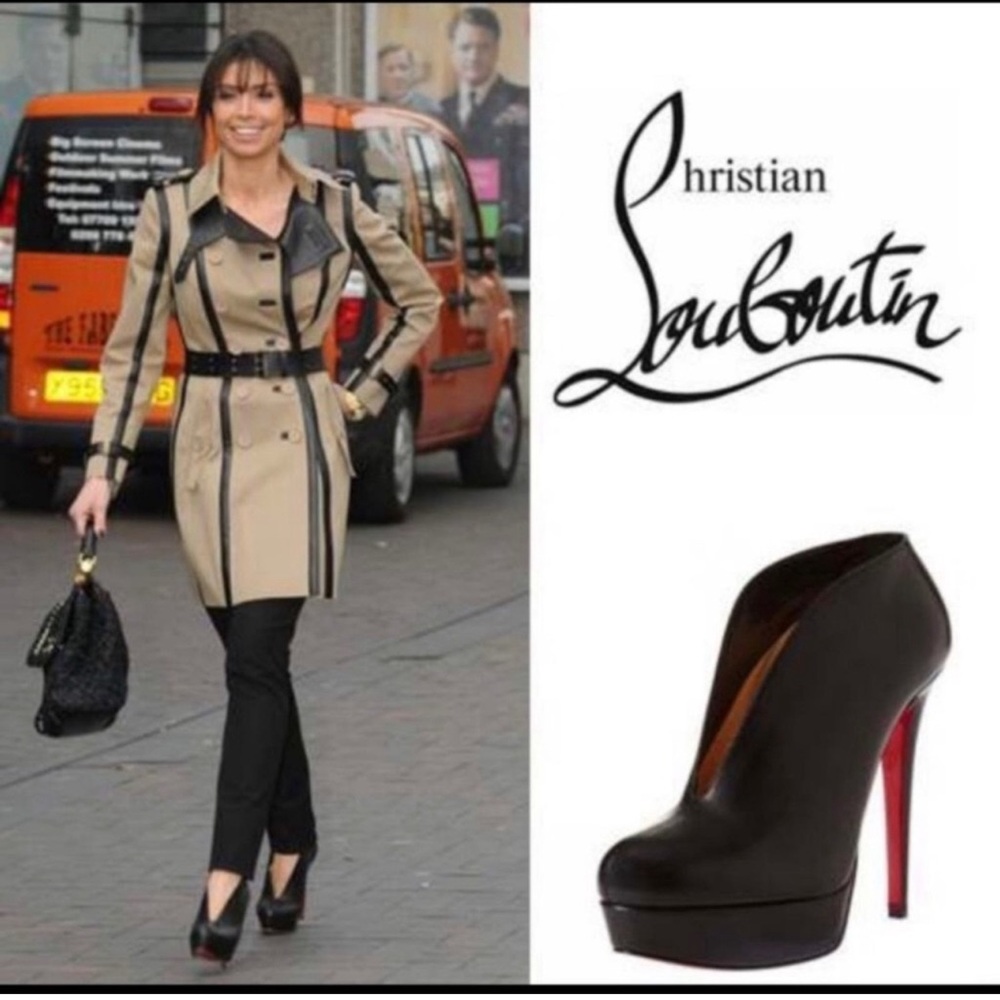 Christian Louboutin Miss Fast Plato 140 Calf VIP Heels Size 38 or 8